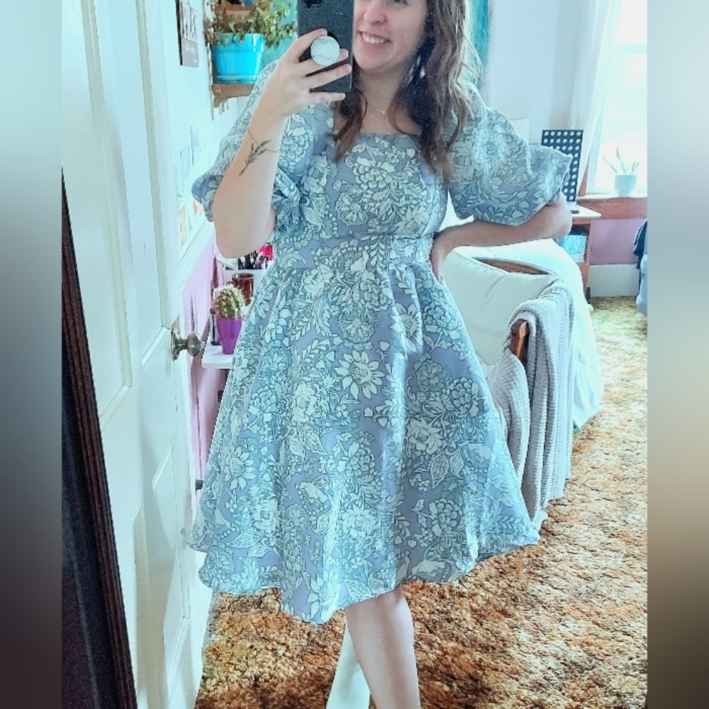 DM Fashion Bella Dream Blue Dress